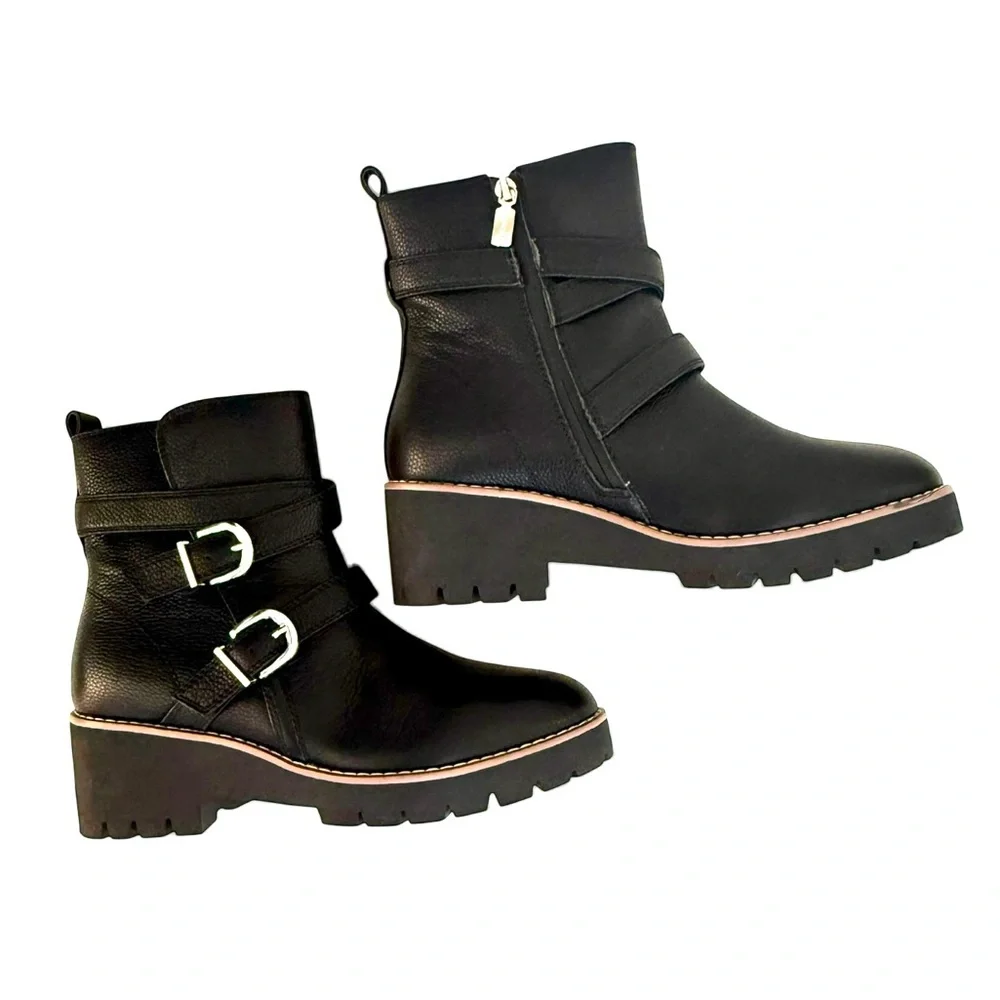 NWOT Blondo Dazie Ankle Waterproof Boots in Black – Sz 10M - Picture 6 of 8